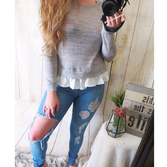 Anthropologie light weight knitted sweater 🌿 - Picture 3 of 8